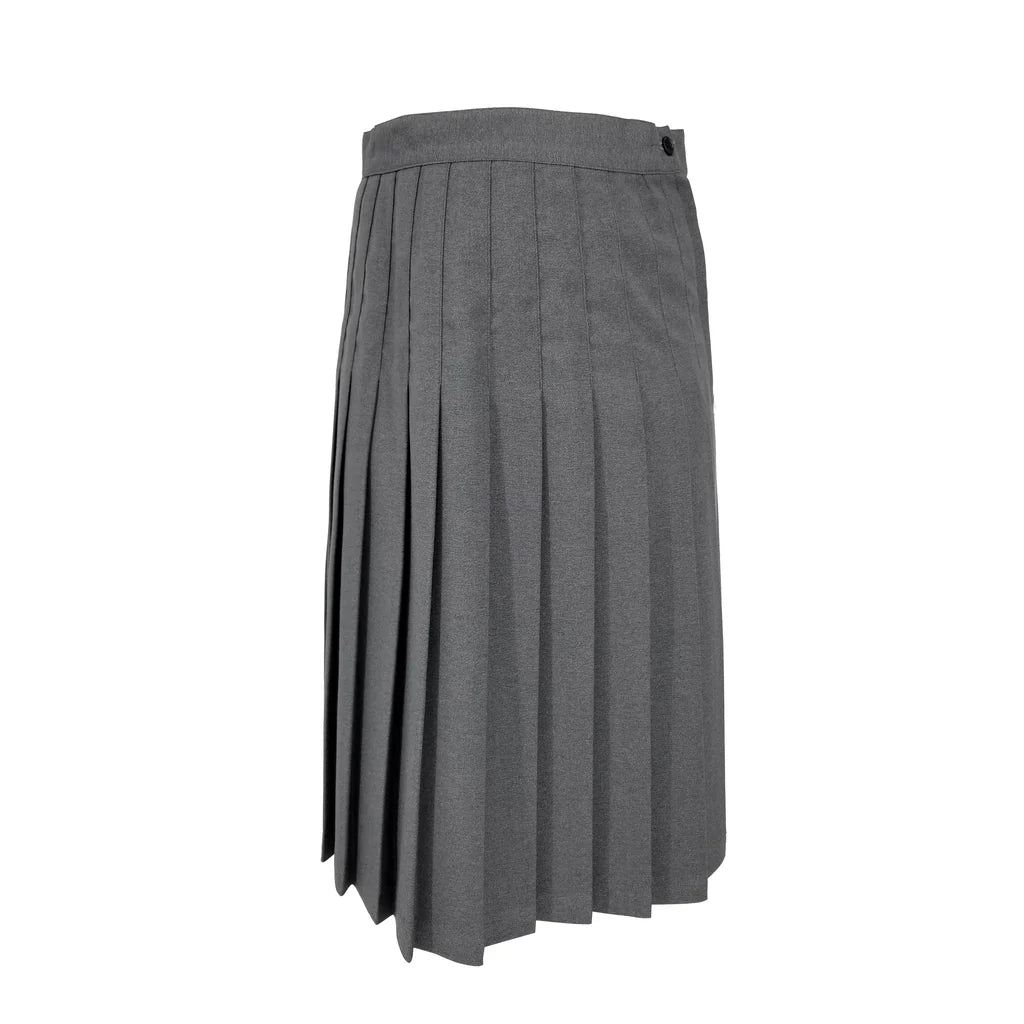 Stitch Down Skirt WOOL - Juniors Sizes 20-32 GRAY