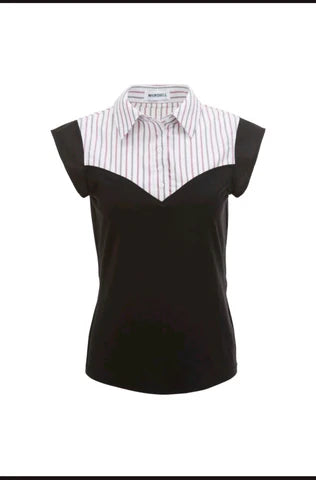 Vikki2 UNISHELL Blue/Burgundy Stripe